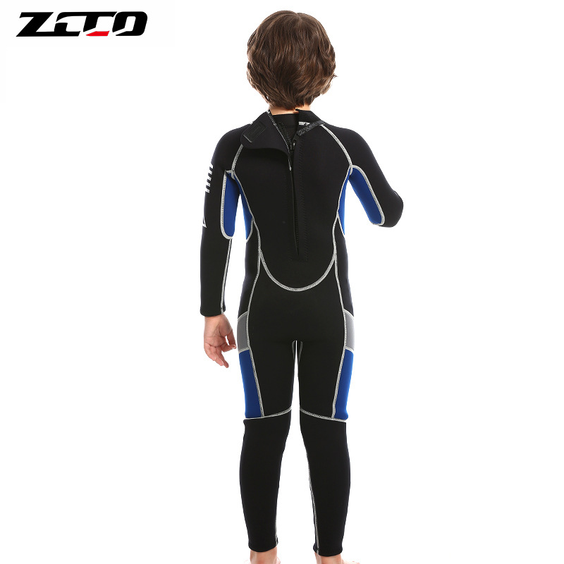 3MM Kids Wetsuit, Warm Full Bo - Snorkeling Gear 评论和价格