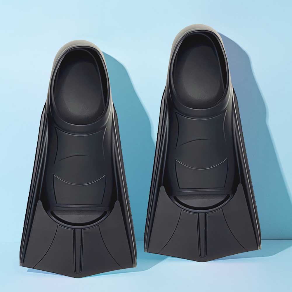 Silicone Swimming Short Flippe - Flippers Swimming 评论和价格