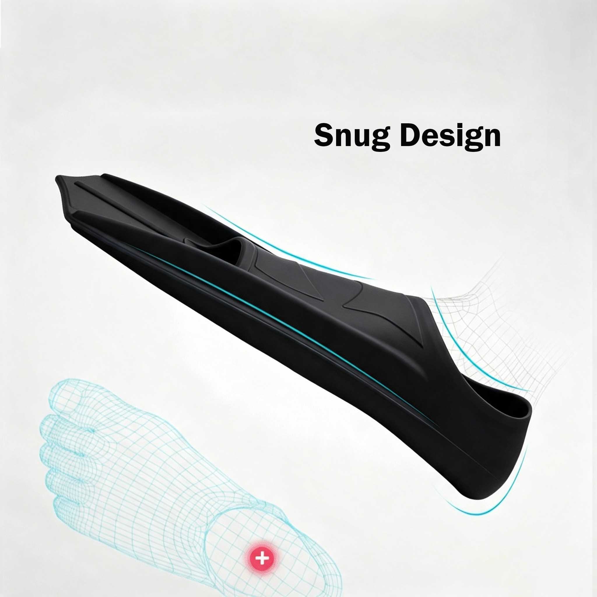 Silicone Swimming Short Flippe - Flippers Swimming 评论和价格