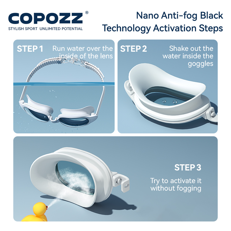 COPOZZ Myopia Swimming Goggles - Goggles Swim 评论和价格