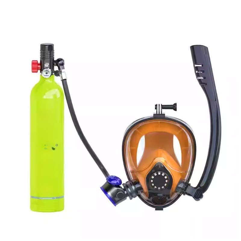 Diving Full Set Mask Snorkel P - Snorkeling Gear 评论和价格