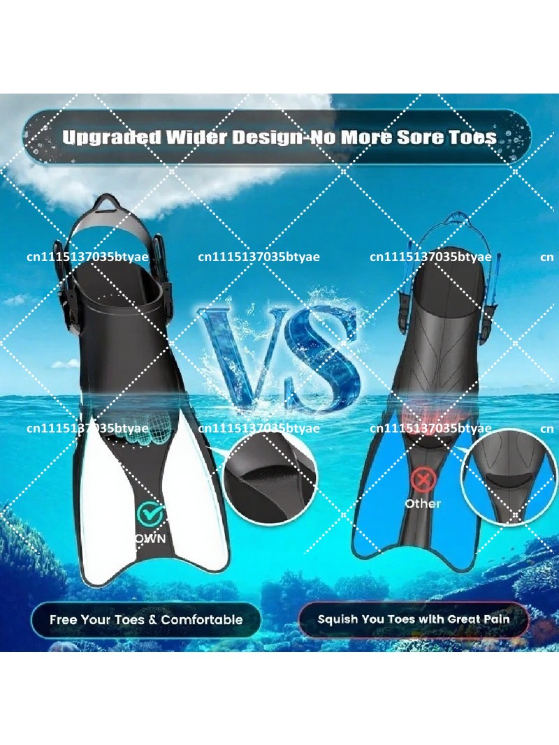 Adjustable Lace-Up Professiona - Snorkeling Gear 评论和价格
