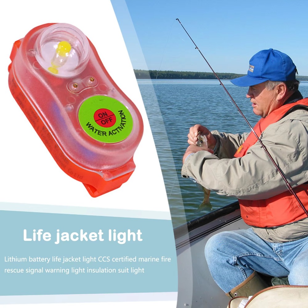 1/2pcs New Waterproof LED Life - Life Jacket 评论和价格