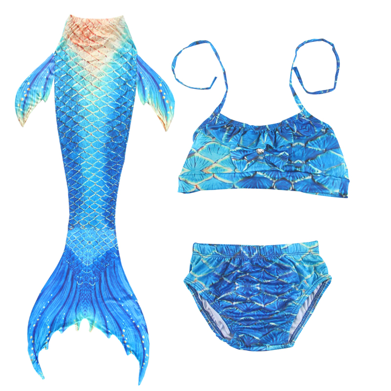 Kids Mermaid Tail for Girls Sw - Flippers Swimming 评论和价格
