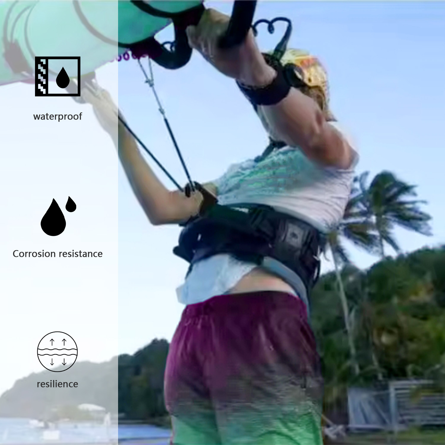 New Coiled Surfboard Leash Qui - Surfboard Leash 评论和价格